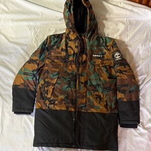 Timberland Multicolor Camouflage Parka